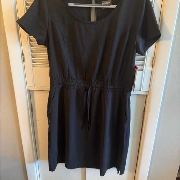 32 Degrees Black Mini Dress - Picture 1 of 3